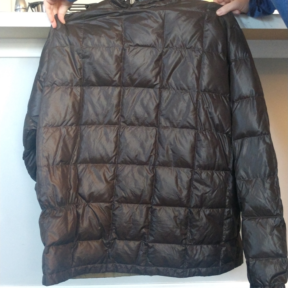 Dark Brown Lightweight Down Jacket - image 3